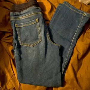 Boys elastic waist jeans